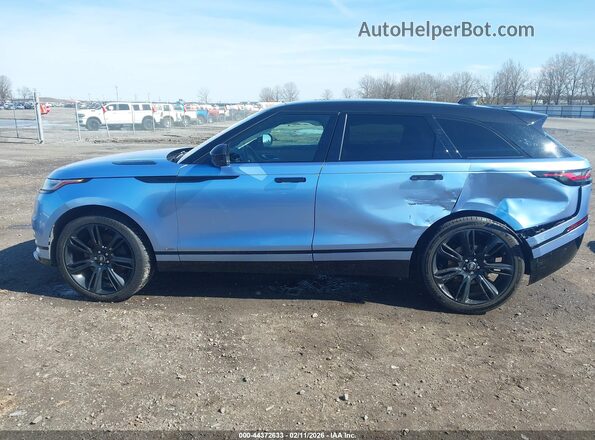 SALYM2FU1MA306744 2021 LAND ROVER RANGE ROVER VELAR Light Blue Սալոնի 360 աստիճան տեսք