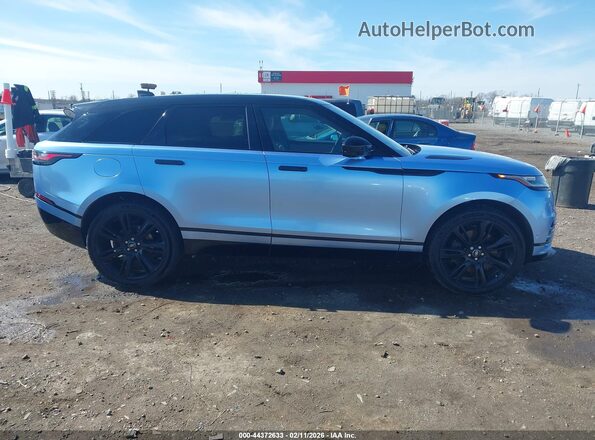 SALYM2FU1MA306744 2021 LAND ROVER RANGE ROVER VELAR Light Blue Սալոնի հետևի տեսք