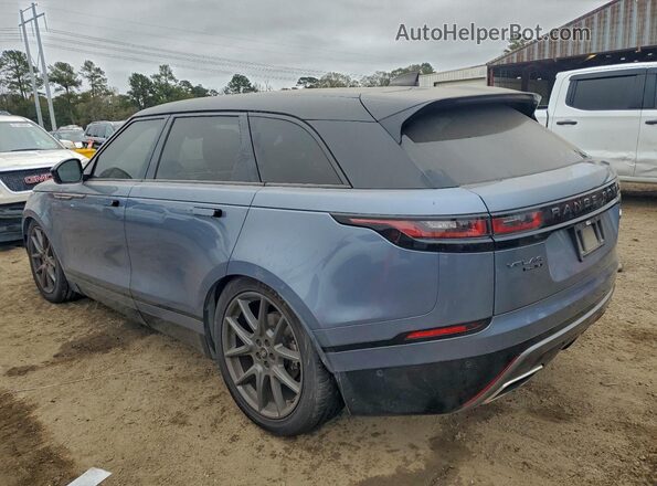 SALYT2EU0MA322745 2021 LAND ROVER RANGE Blue Trasero izquierdo