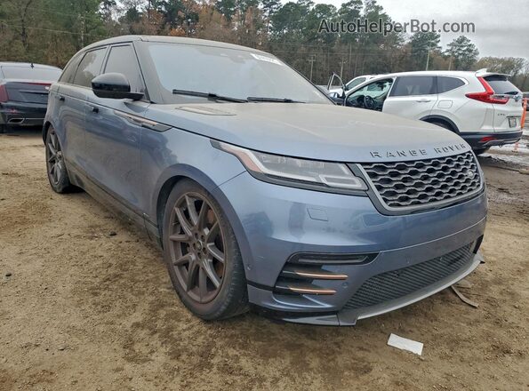 SALYT2EU0MA322745 2021 LAND ROVER RANGE Blue Delantero derecho