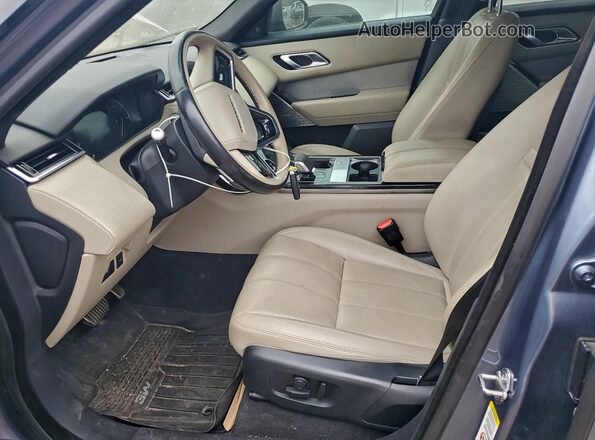 SALYT2EU0MA322745 2021 LAND ROVER RANGE Blue Vista interior delantera