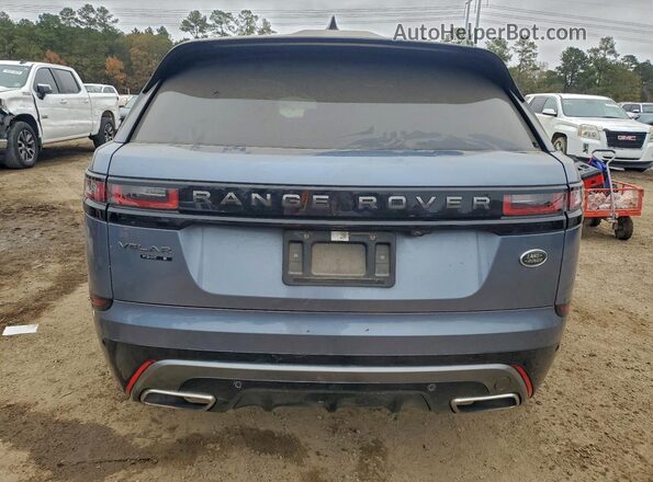 SALYT2EU0MA322745 2021 LAND ROVER RANGE Blue Vista trasera