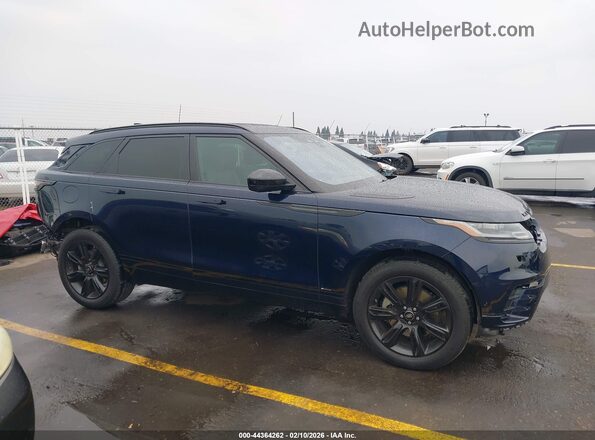 SALYT2EX6MA308150 2021 LAND ROVER RANGE ROVER VELAR Blue Սալոնի հետևի տեսք
