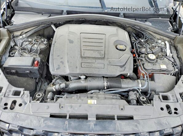 SALYT2EXXPA353466 2023 LAND ROVER RANGE Gray Vista del compartimento del motor