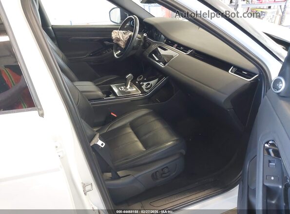SALZJ2FX0LH060850 2020 LAND ROVER RANGE ROVER EVOQUE White Widok wnętrza z przodu