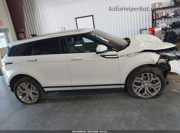 SALZJ2FX0LH060850 2020 LAND ROVER RANGE ROVER EVOQUE White Widok wnętrza z tyłu