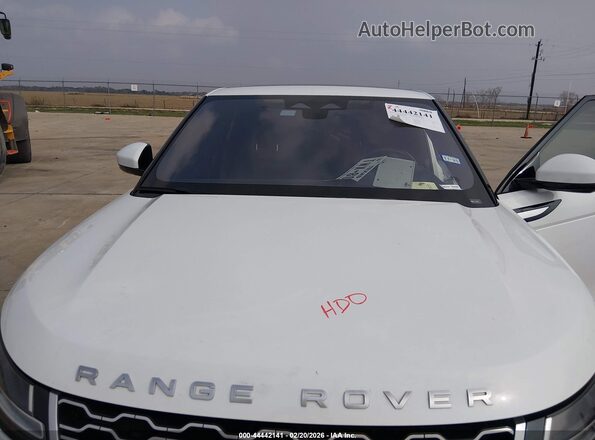 SALZJ2FX0MH132891 2021 LAND ROVER RANGE ROVER EVOQUE Белый Вид сзади