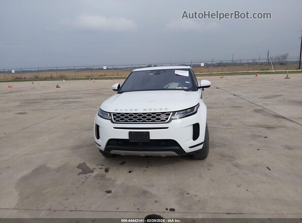 SALZJ2FX0MH132891 2021 LAND ROVER RANGE ROVER EVOQUE Белый Вид щитка приборов