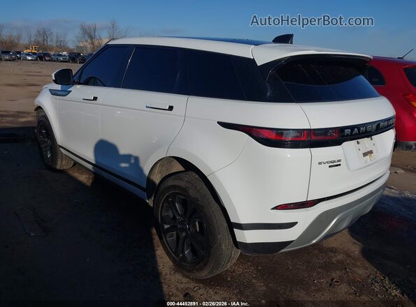 SALZJ2FX2LH082056 2020 LAND ROVER RANGE ROVER EVOQUE White Задня ліва чверть