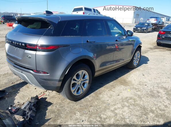 SALZJ2FX4MH138709 2021 LAND ROVER RANGE ROVER EVOQUE Gray Tył prawy