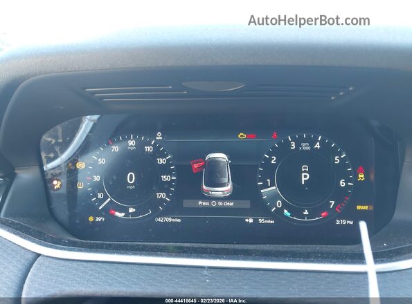 SALZJ2FX4MH138709 2021 LAND ROVER RANGE ROVER EVOQUE Gray Widok tylnych siedzeń