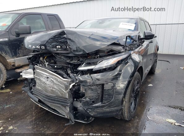 SALZJ2FX5PH215625 2023 LAND ROVER RANGE ROVER EVOQUE Black Առջևի ձախ երեք քառորդ տեսարան