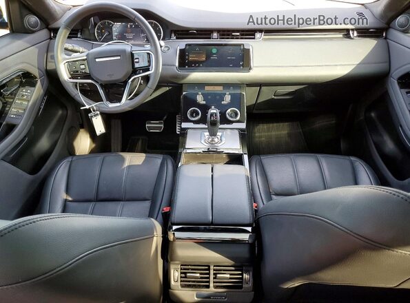 SALZL2FXXPH208423 2023 LAND ROVER RANGE Black Вид панелі приладів