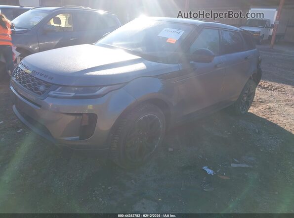 SALZP2FX0LH007967 2020 LAND ROVER RANGE ROVER EVOQUE Black Առջևի ձախ երեք քառորդ տեսարան
