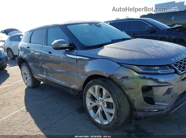 SALZP2FX5MH130939 2021 LAND ROVER RANGE ROVER EVOQUE Gray Вид задньої частини салону