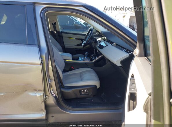 SALZP2FX5MH130939 2021 LAND ROVER RANGE ROVER EVOQUE Gray Вид салону спереду