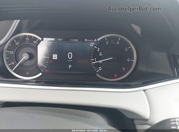SALZP2FX5NH175686 2022 LAND ROVER RANGE ROVER EVOQUE Белый Вид задних сидений