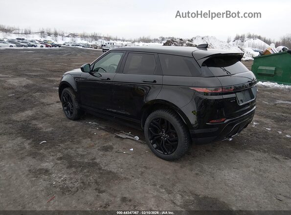 SALZP2FX7LH051433 2020 LAND ROVER RANGE ROVER EVOQUE Black უკანა მარცხენა