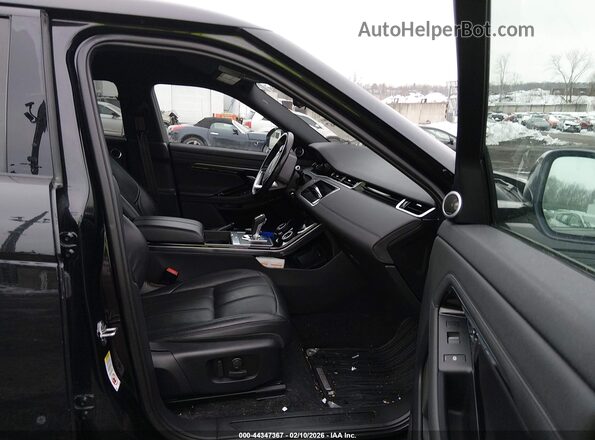 SALZP2FX7LH051433 2020 LAND ROVER RANGE ROVER EVOQUE Black წინა სალონის ხედი