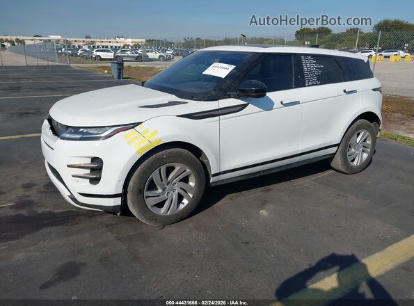SALZT2FX5MH156789 2021 LAND ROVER RANGE ROVER EVOQUE White Front left