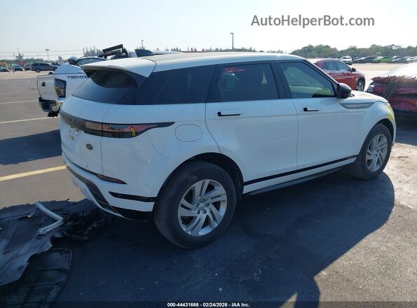 SALZT2FX5MH156789 2021 LAND ROVER RANGE ROVER EVOQUE White Rear right