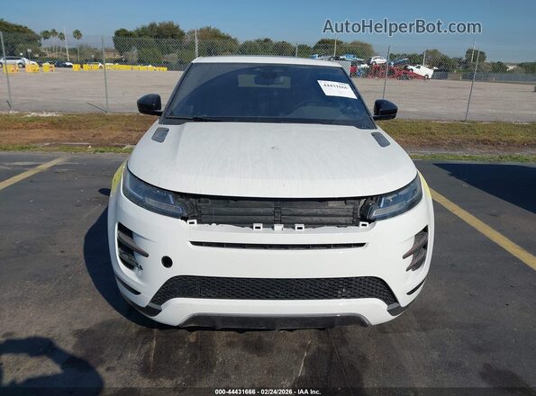 SALZT2FX5MH156789 2021 LAND ROVER RANGE ROVER EVOQUE White Rear interior view