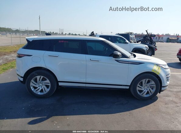 SALZT2FX5MH156789 2021 LAND ROVER RANGE ROVER EVOQUE White 360 interior view