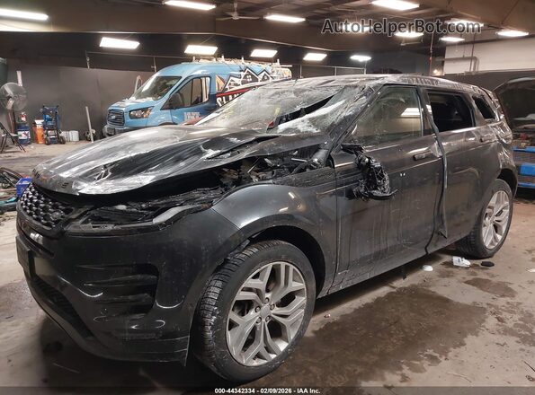 SALZT2FX8MH127044 2021 LAND ROVER RANGE ROVER EVOQUE Черный Вид спереди