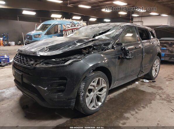 SALZT2FX8MH127044 2021 LAND ROVER RANGE ROVER EVOQUE Черный Передняя левая четверть