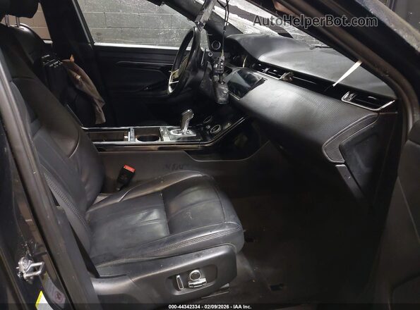SALZT2FX8MH127044 2021 LAND ROVER RANGE ROVER EVOQUE Черный Вид салона спереди