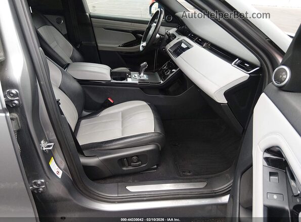 SALZT2GX2LH053794 2020 LAND ROVER RANGE ROVER EVOQUE Gray წინა სალონის ხედი
