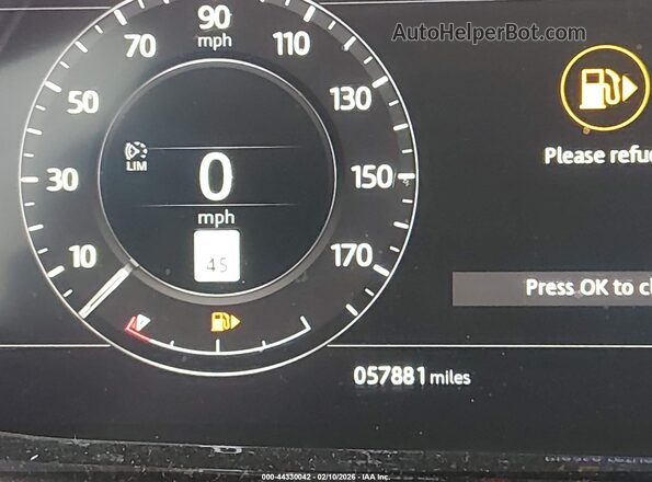 SALZT2GX2LH053794 2020 LAND ROVER RANGE ROVER EVOQUE Gray 