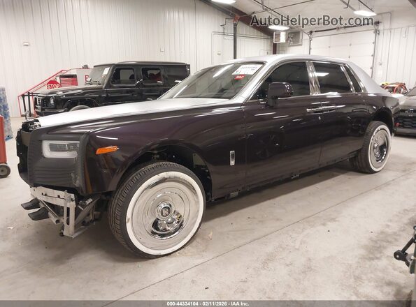 SCA687S56JU104577 2018 ROLLS-ROYCE PHANTOM Purple Przód lewy