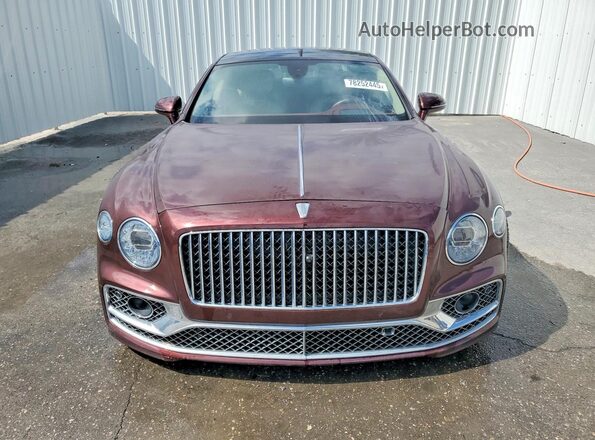 SCBBB6ZG9MC084879 2021 BENTLEY OTHER Burgundy Rear view