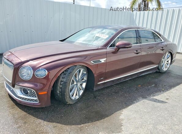 SCBBB6ZG9MC084879 2021 BENTLEY OTHER Burgundy Rear left