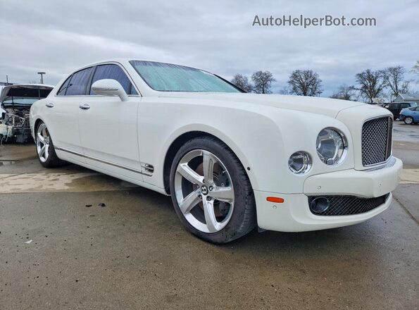 SCBBG7ZH3GC002262 2016 BENTLEY MULSANNE White Przód prawy