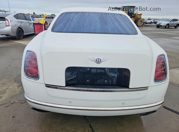 SCBBG7ZH3GC002262 2016 BENTLEY MULSANNE White Widok z tyłu