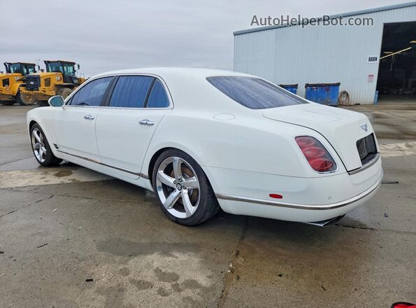 SCBBG7ZH3GC002262 2016 BENTLEY MULSANNE White Tył lewy