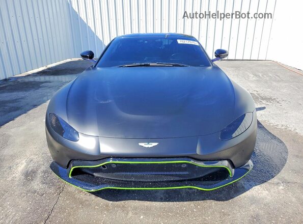 SCFSMGAW8KGN00881 2019 ASTON MARTIN VANTAGE Black Դիմացի տեսք