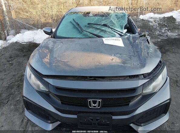 SHHFK7H38KU211123 2019 HONDA CIVIC Gray Vista del cuadro de instrumentos