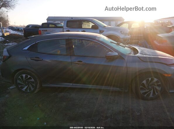 SHHFK7H38KU211123 2019 HONDA CIVIC Gray Vista interior trasera