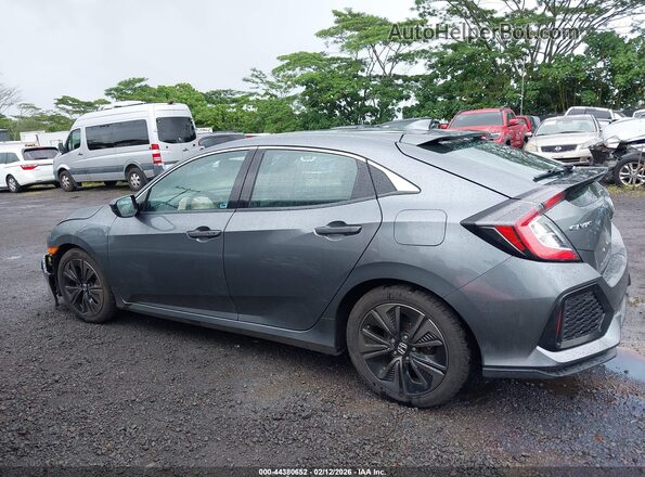 SHHFK7H57JU430400 2018 HONDA CIVIC Gray Սալոնի 360 աստիճան տեսք