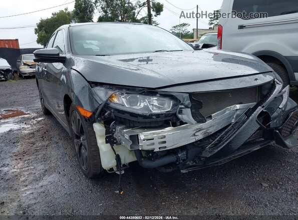 SHHFK7H57JU430400 2018 HONDA CIVIC Gray Դիմացի տեսք