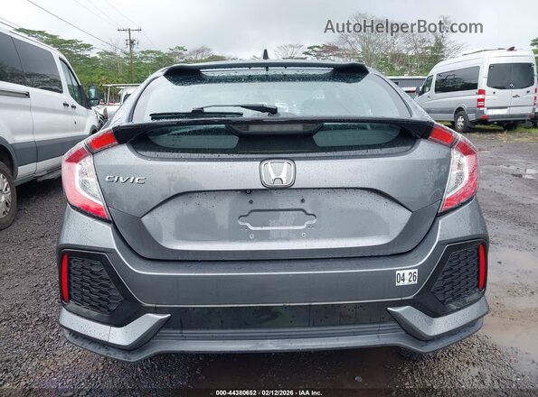 SHHFK7H57JU430400 2018 HONDA CIVIC Gray 