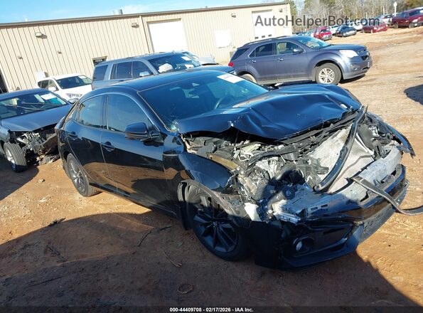 SHHFK7H65MU220908 2021 HONDA CIVIC Черный Вид задней части салона