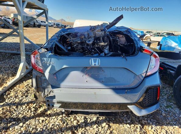 SHHFK7H69KU218544 2019 HONDA CIVIC Gray 