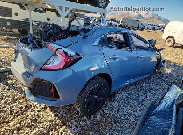 SHHFK7H69KU218544 2019 HONDA CIVIC Gray 