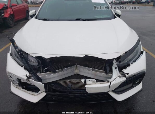 SHHFK7H98KU224538 2019 HONDA CIVIC Белый Вид спереди