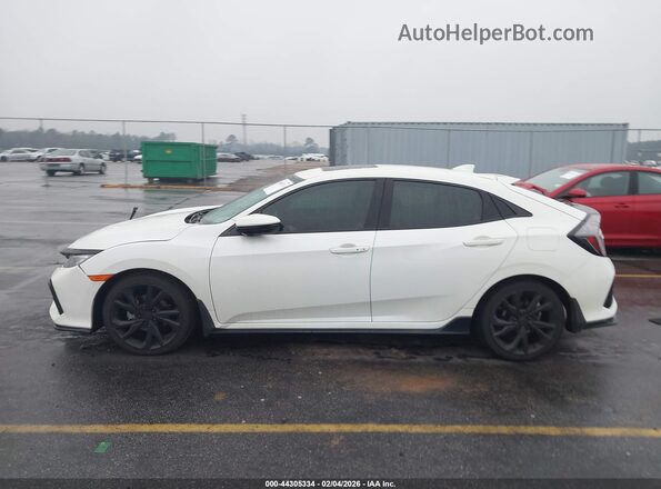 SHHFK7H98KU224538 2019 HONDA CIVIC Белый Панорамный вид салона 360°
