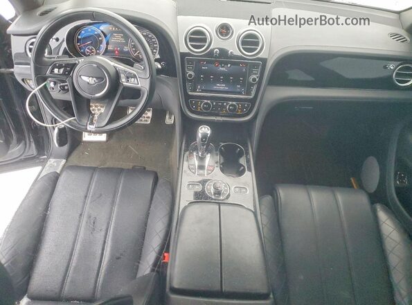 SJAAC2ZV6HC013952 2017 BENTLEY BENTAYGA Черный Вид панели приборов